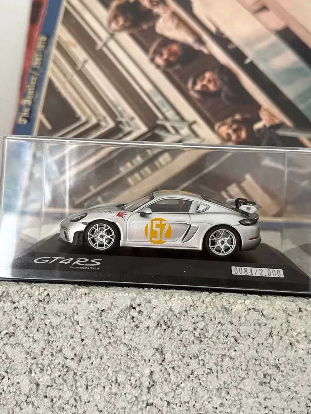 Minichamps 1:43 Porsche 718 (982) GT4 RS Panamericana Special Tribute #152 Limit